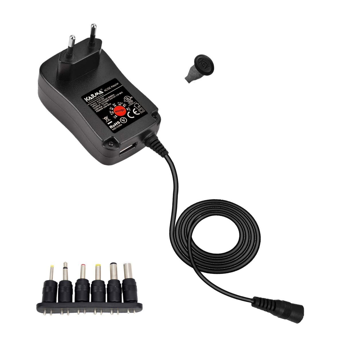 Alimentatore 30W 2500mA universale - Karma ACR 628