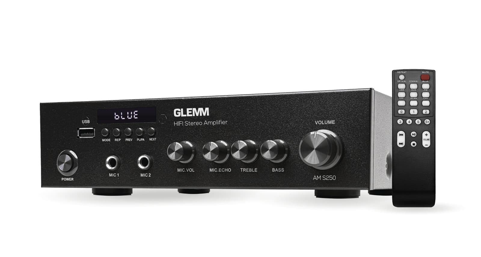 Amplificatore stereo 2x50W - Glemm AM S250