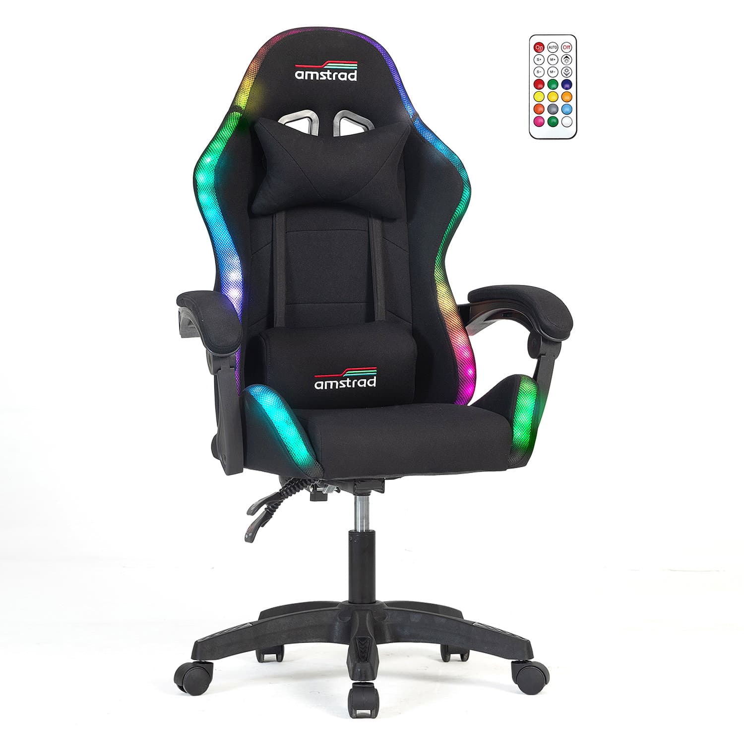 Poltrona da gaming con led - Amstrad AMS 910LED