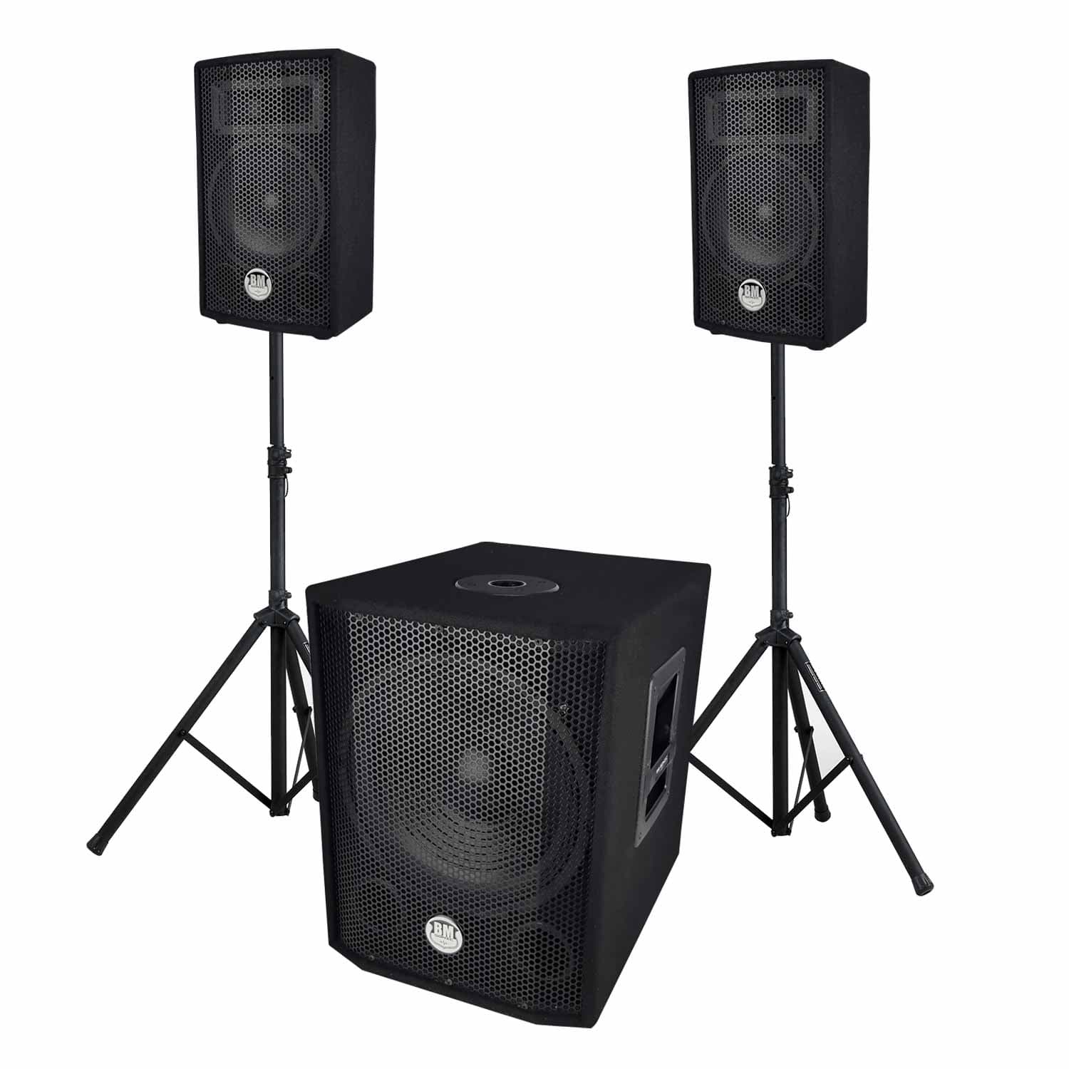Sistema amplificazione 2.1 - BM Sonic BMS 1208