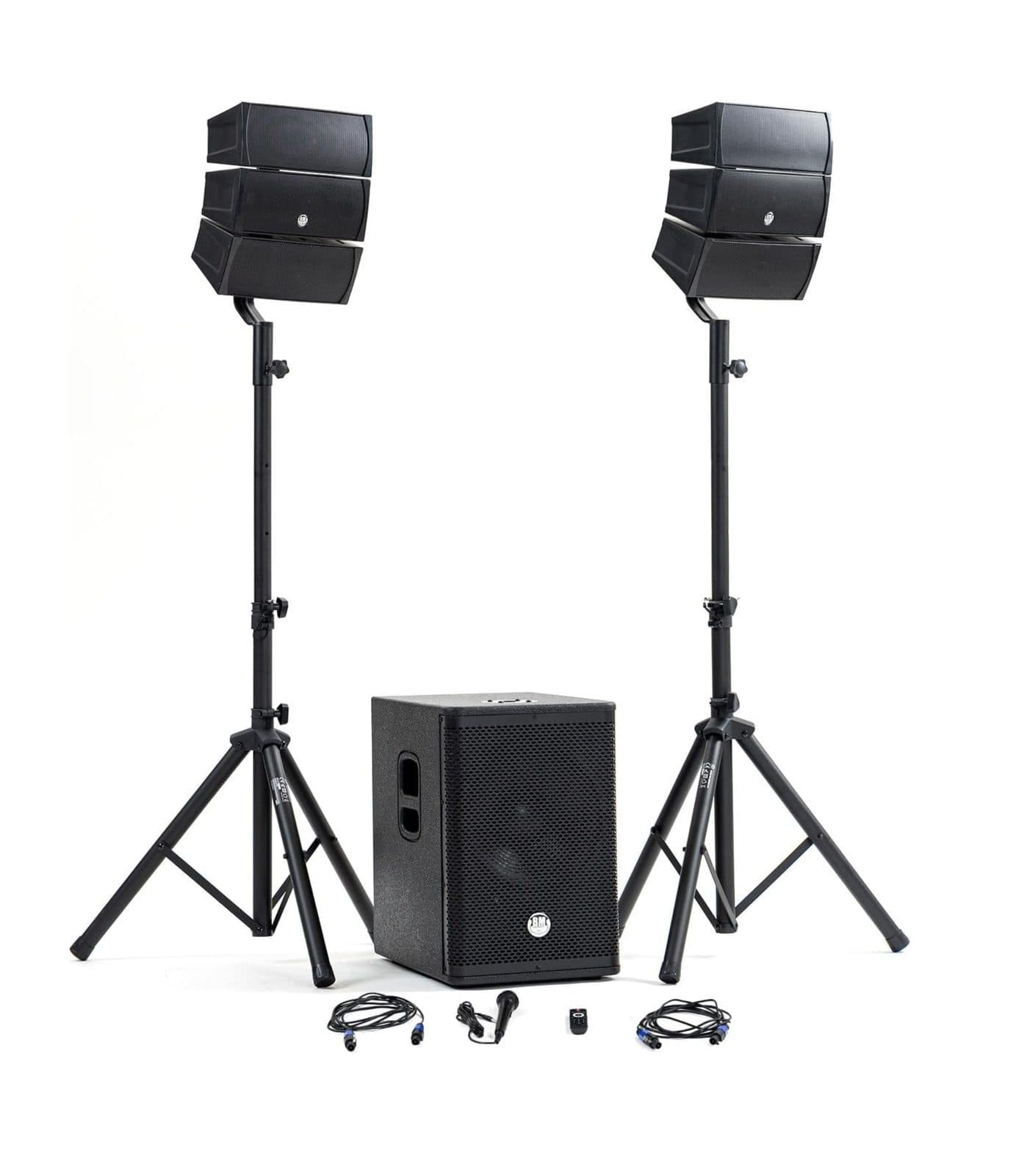 Sistema trifonico 1000W - BM Sonic BMS 12ARRAY-BT