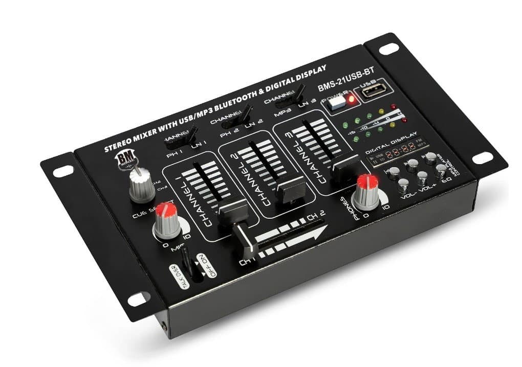 Mixer stereo con BT - BM Sonic BMS 21USB-BT