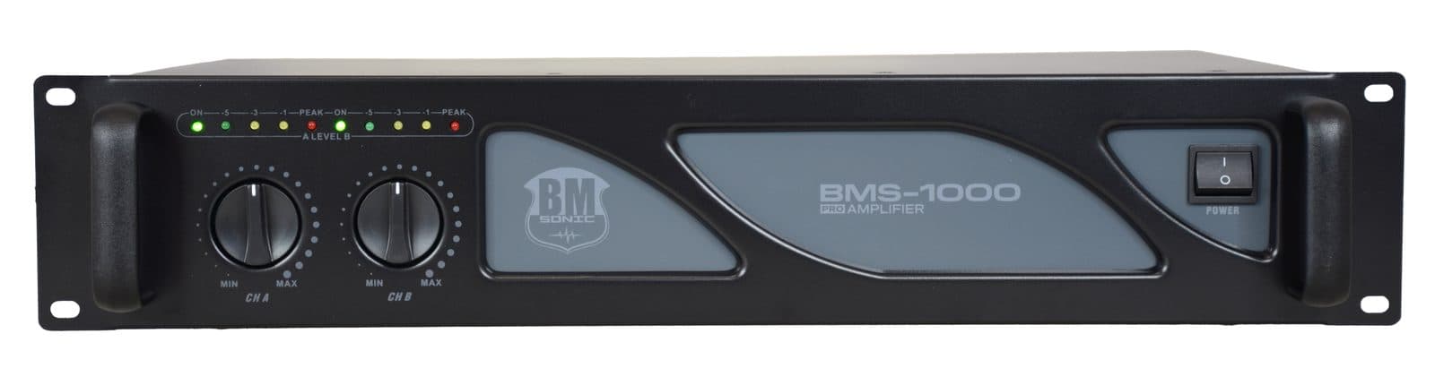Amplificatore 2 x 220W - BM Sonic BMS1000