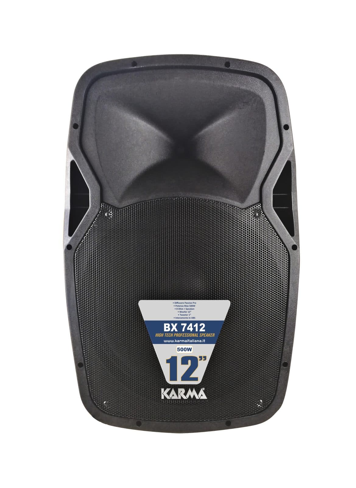 Box passivo in ABS 500W - Karma BX 7412