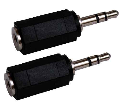 Coppia Spina Jack 3.5mm st/presa 2.8mm stereo - Karma CA 8246