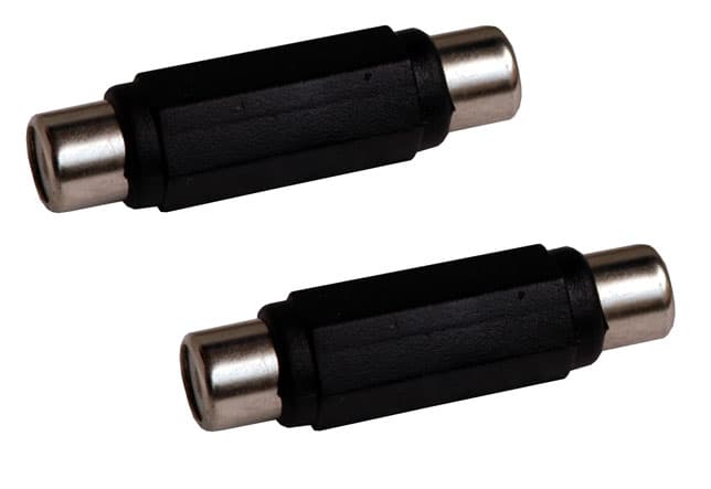 Coppia adattatori audio RCA f/ RCA m - Karma CA 8258