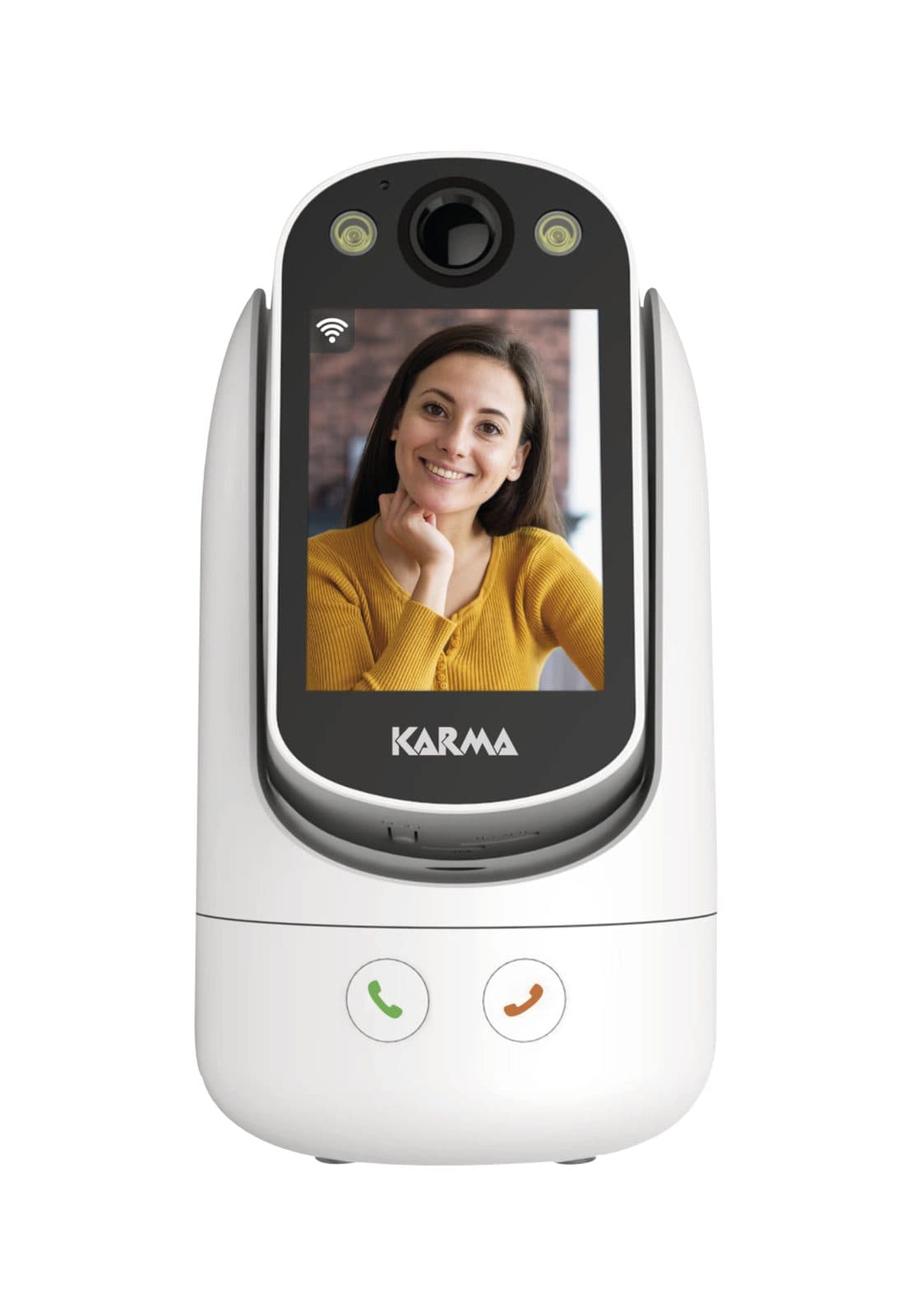 Videochiamata e sorveglianza motorizzata da appoggio - Karma CAM 12