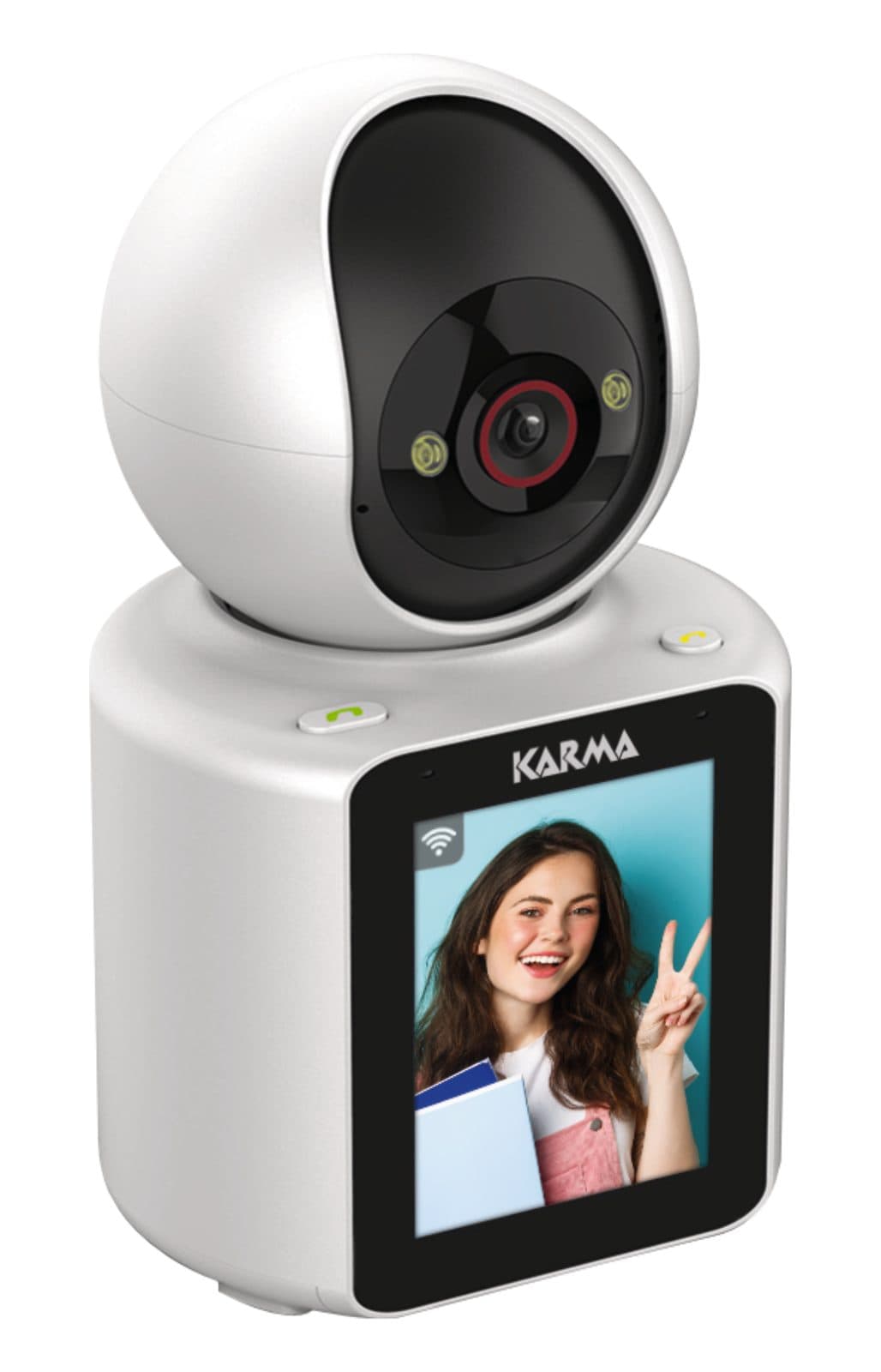 Videochiamata e sorveglianza motorizzata da appoggio - Karma CAM 15