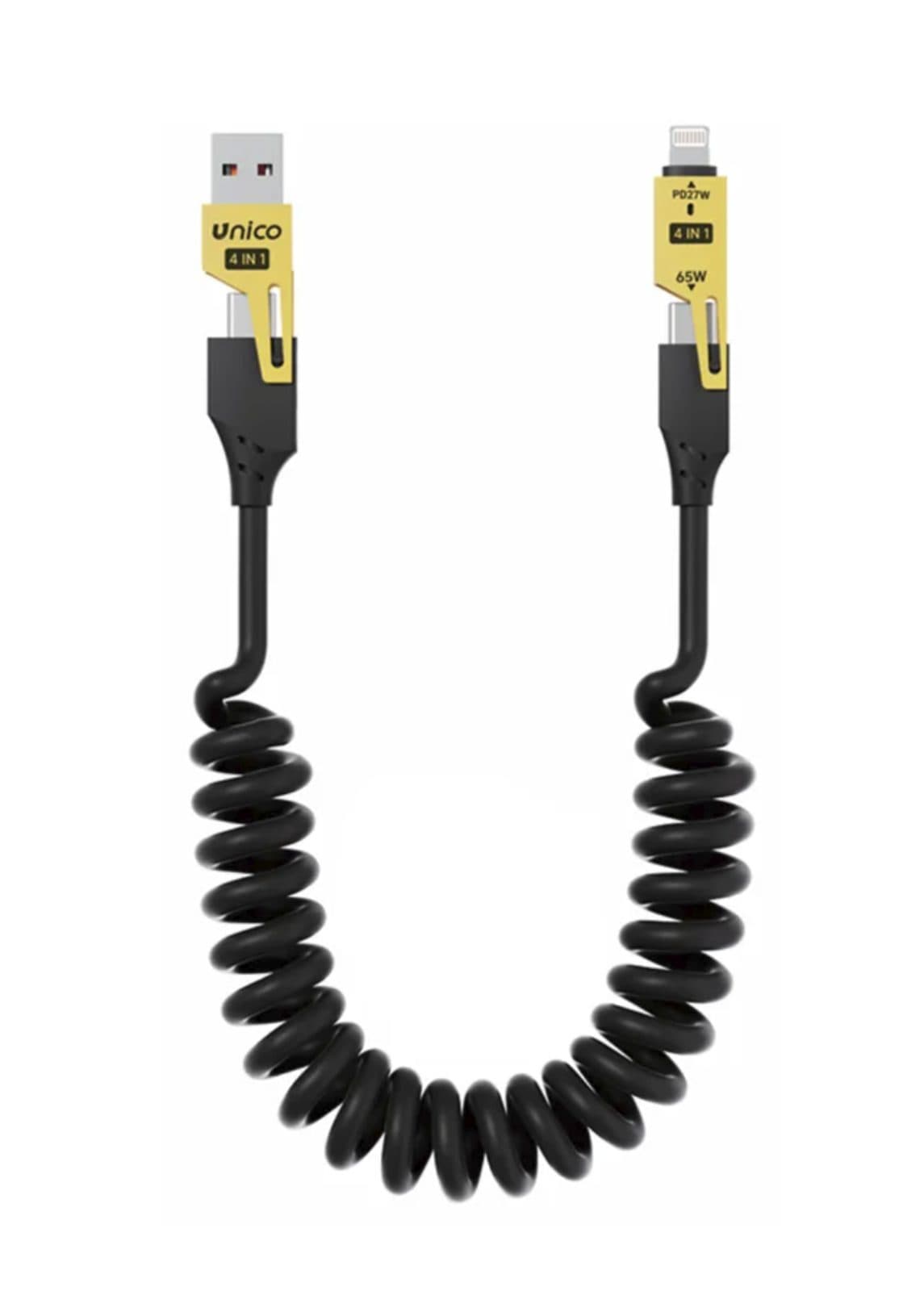 Cavo USB spiralato 1.5m - Unico CB 2698