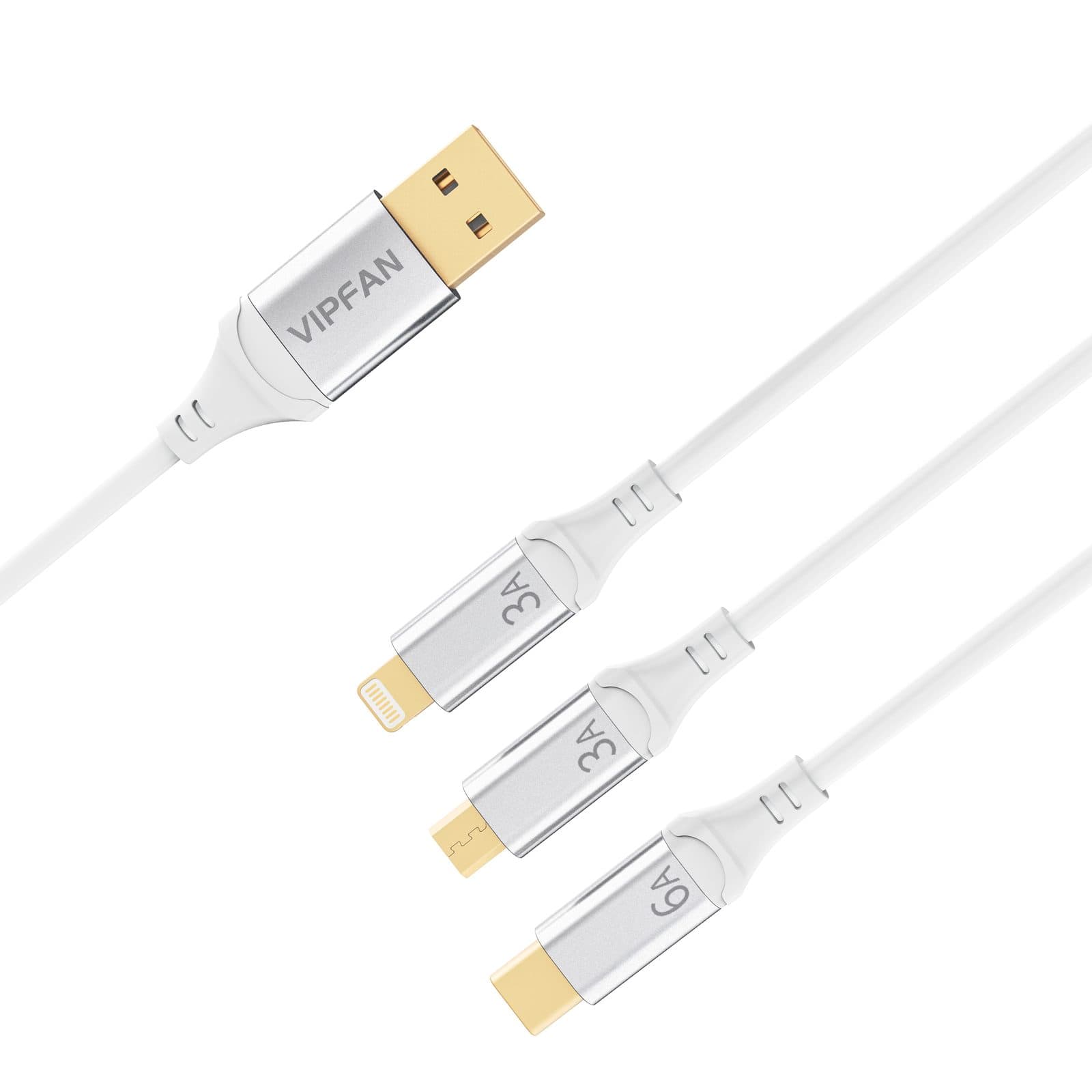 Cavo con triplo connettore - Vipfan CB X15