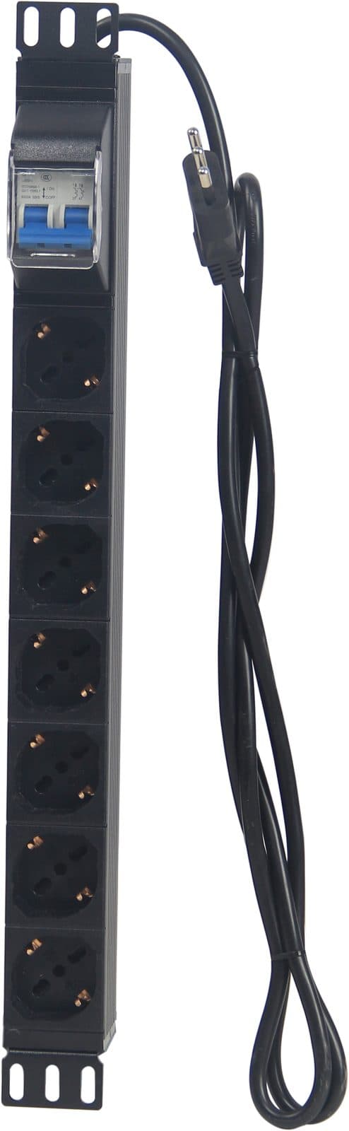Multipresa rack 7 posti - Spina 16A - Karma CC 9575