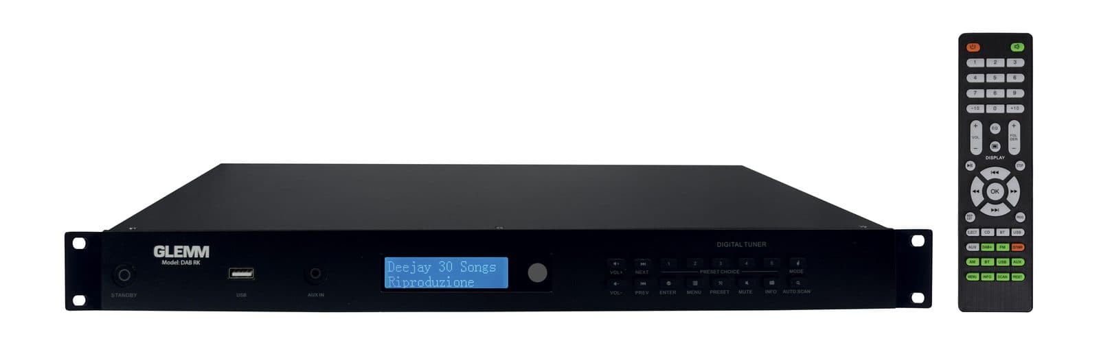 Modulo DAB+ da rack - Glemm DAB RK