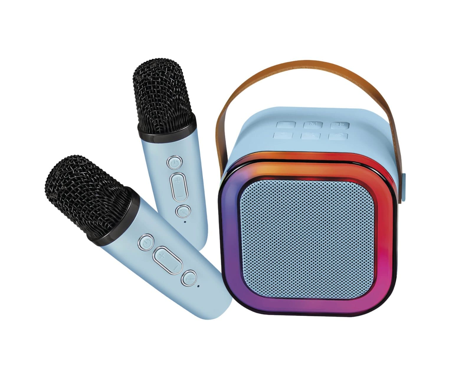 Speaker bluetooth con 2 radiomicrofoni - Ledwood DUO VOICE