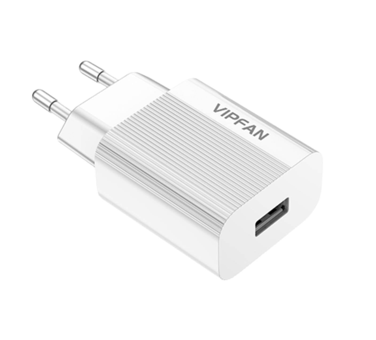 Caricatore USB - 2.4A Rapido - Vipfan E 01