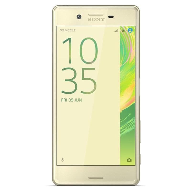 Smartphone hexa core 32GB RAM 3GB 4G LTE TIM Lime Gold - Sony Xperia X
