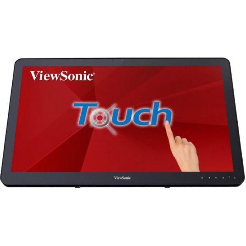 Monitor touch screen 23.6 pollici 16:9 contrasto 3.000:1 HDMI VGA DisplayPort nero - ViewSonic TD2430