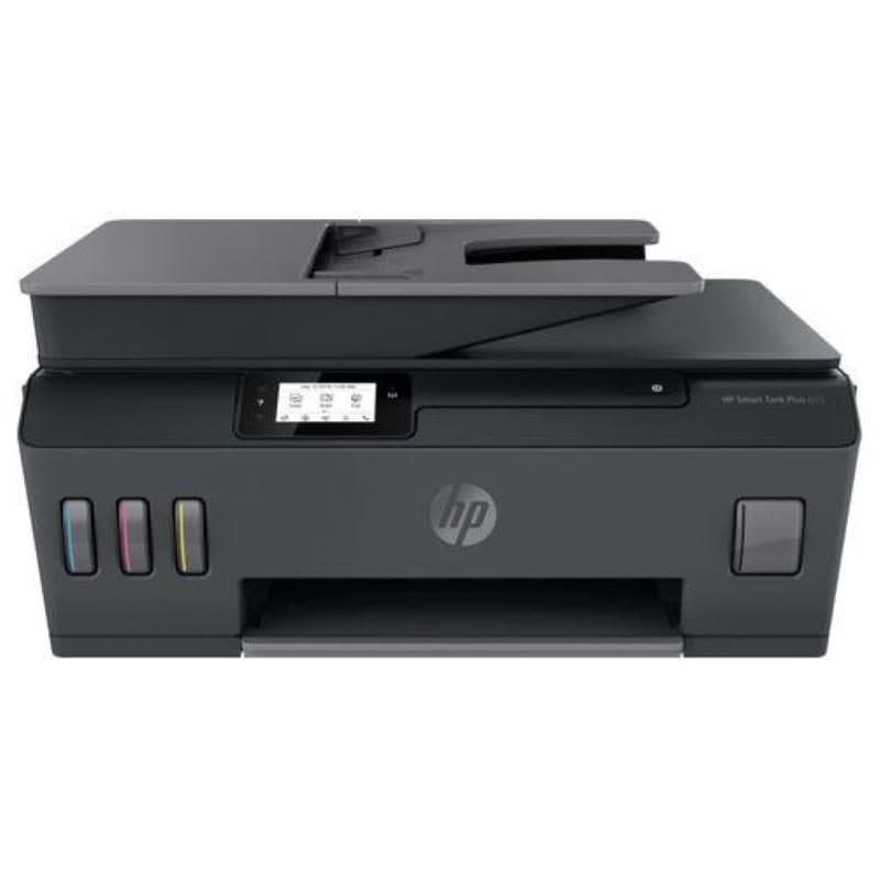 Stampante multifunzione A4 a serbatoio con ADF, fax, scansione, copia, wireless, nero - HP Smart Tank Plus 655 AIO Y0F74A