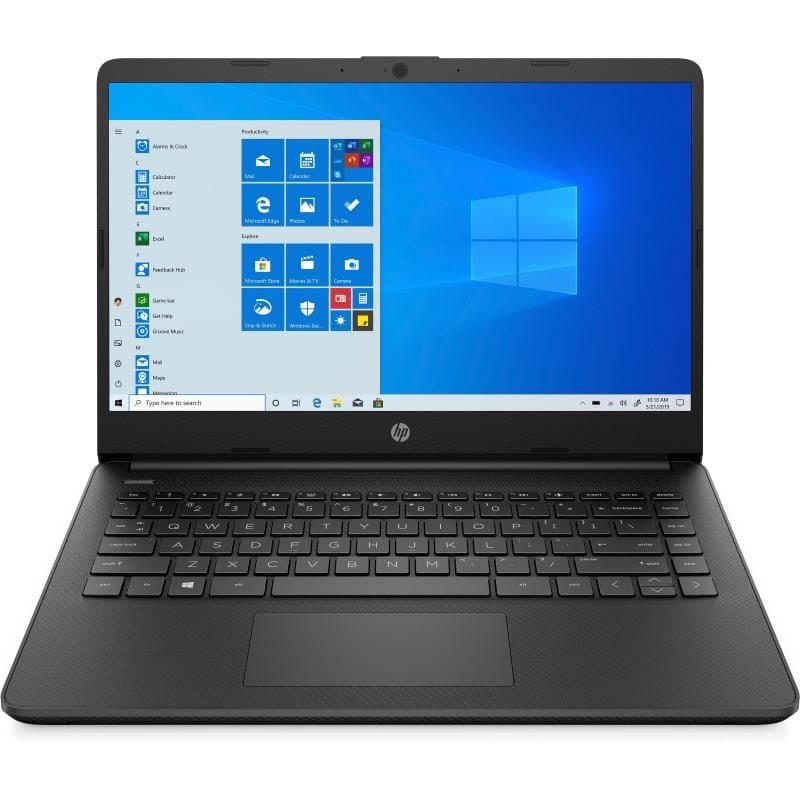 Notebook 14 pollici Intel Celeron N4020 4GB RAM eMMC 64GB Windows 10 Home S nero - HP 14s-dq0036nl