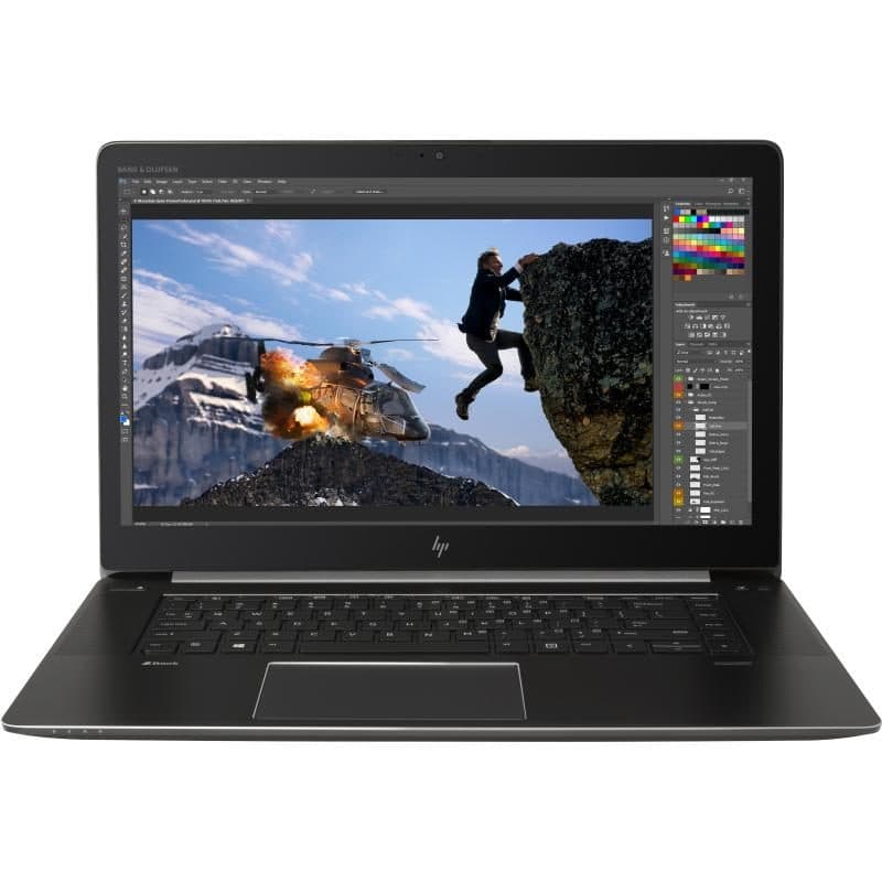 Notebook 15.6 pollici Core i7-7700HQ 8GB RAM SSD 256GB Quadro M1200 Windows 10 Pro nero - HP ZBook Studio G4