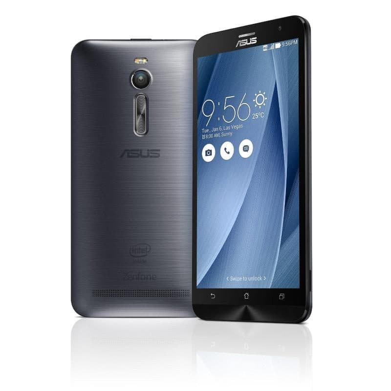 Smartphone dual SIM 5.5 pollici IPS Full HD quad core 16GB RAM 4GB 4G LTE argento - ASUS ZenFone 2