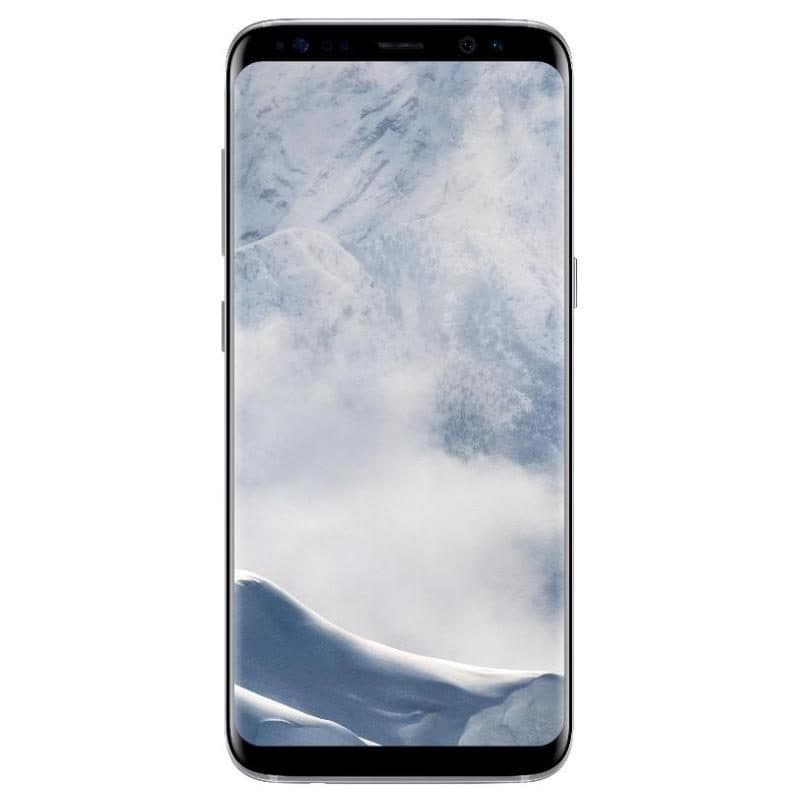 Smartphone 5.8 pollici octa core 64GB RAM 4GB 4G LTE IP68 con microSD 64GB EVO Plus argento - Samsung Galaxy S8 G950F