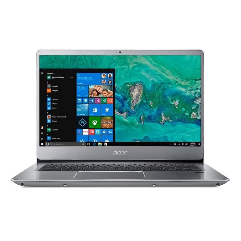 Notebook 14 pollici Intel Core i7-8550U 8GB RAM SSD 256GB Windows 10 Home argento - Acer Swift 3 SF314-54-8918