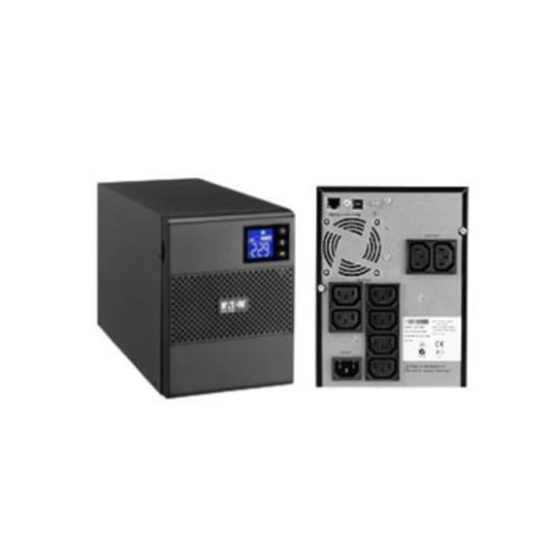Gruppo di continuità UPS 1.000VA 700W con 6 prese e USB nero - Eaton 5SC1000i