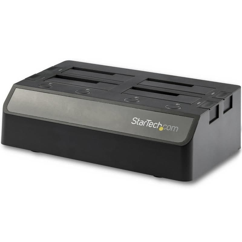 Docking station per 4 HDD/SSD SATA da 2.5/3.5 pollici USB 3.1 10Gbps con UASP nero - StarTech