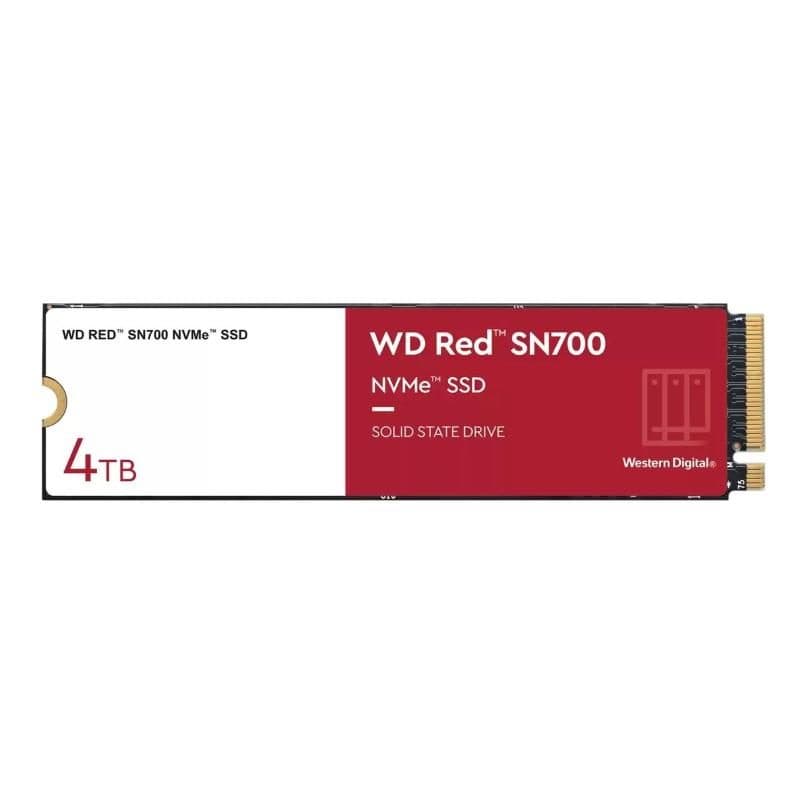 SSD NAS 4.000GB PCIe 3.0 M.2 NVMe per dispositivi NAS - Western Digital Red SN700