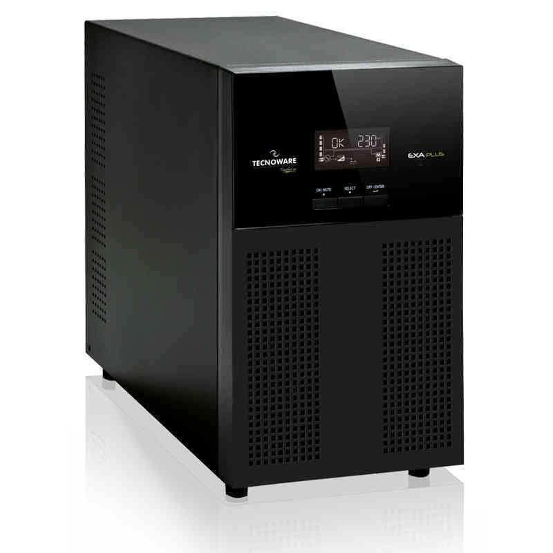 Gruppo di continuità UPS 4500VA/3150W LCD sinusoidale con AVR e USB/RS232 - Tecnoware EXA Plus 4500 FGCEXAPL4502IEC