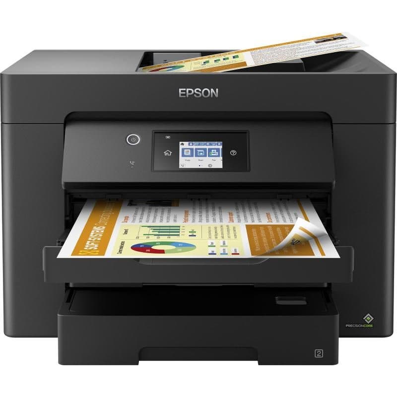 Stampante multifunzione a inchiostro 4800x2400 dpi A3 Wi-Fi - Epson WorkForce WF-7830DTWF