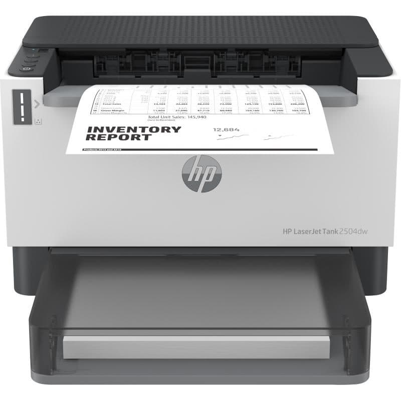 Stampante laser b/n A4 Wi-Fi dual band fronte/retro 22ppm - HP LaserJet Tank 2504dw