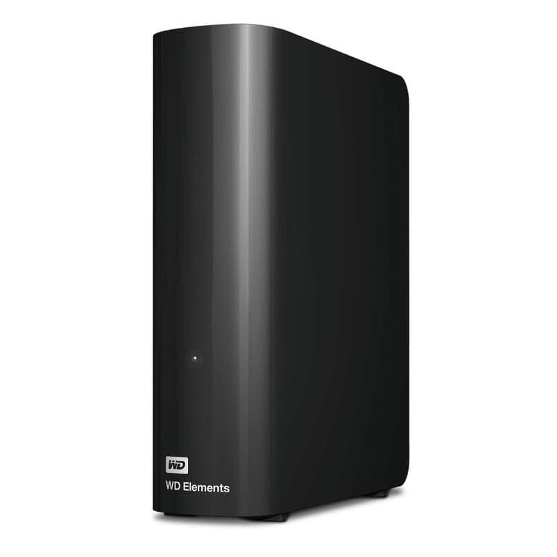 Hard disk HDD esterno 18.000GB 3.5 pollici USB 3.2 Gen 1 nero - Western Digital Elements