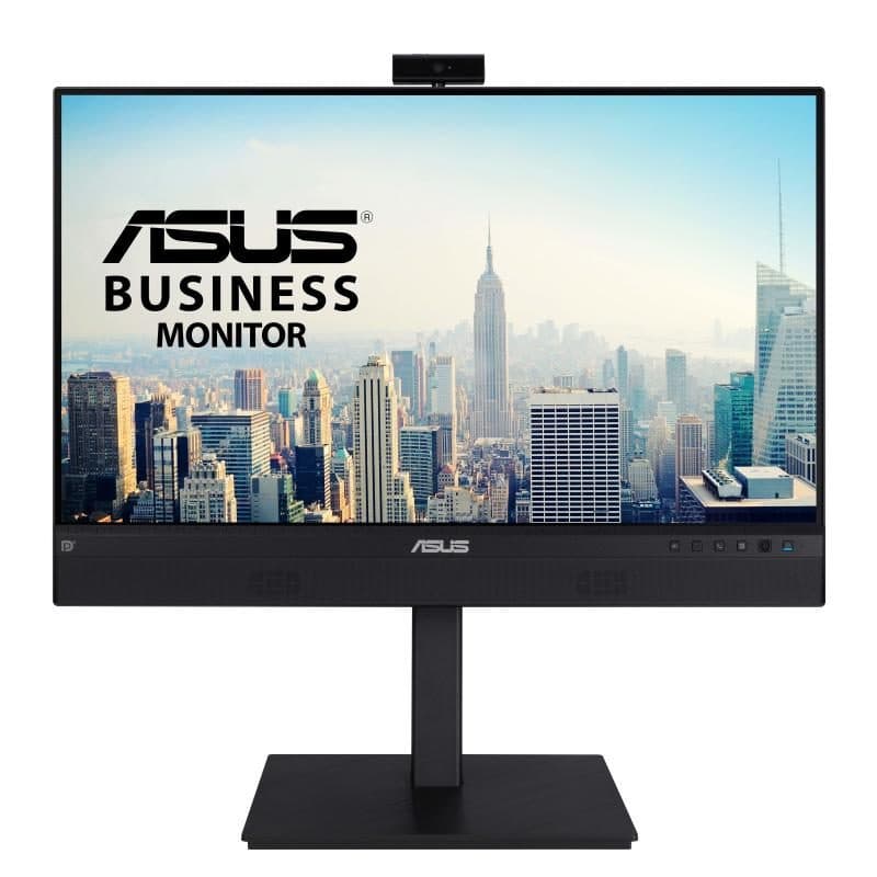 Monitor LED IPS 23.8 pollici Full HD 60Hz 5 ms Low Blue Light con webcam Full HD, hub USB, USB-C e HDMI nero - ASUS BE24ECSNK