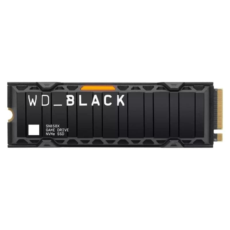 SSD NVMe M.2 2280 2.000GB PCI Express 4.0 - Western Digital Black SN850X
