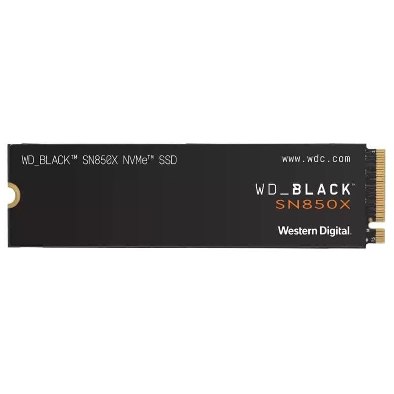 SSD M.2 4.000GB PCI Express 4.0 NVMe lettura 7300 MB/s scrittura 6600 MB/s nero - Western Digital Black SN850X