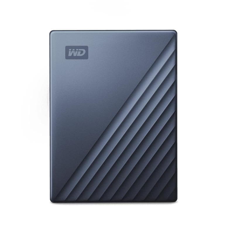 Hard disk HDD esterno 5.000GB USB 3.2 blu - Western Digital My Passport Ultra