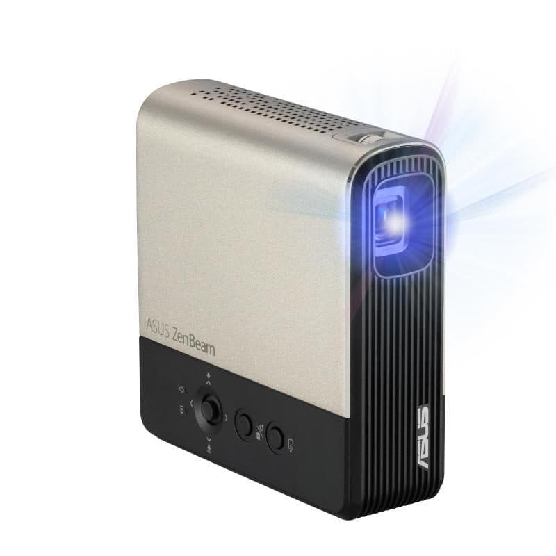 Mini videoproiettore LED DLP WVGA 300 lumen speaker integrati HDMI batteria integrata wireless nero/oro - ASUS ZenBeam E2