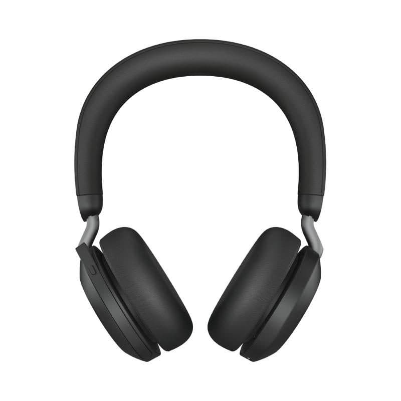 Cuffie con microfono wireless certificate Microsoft Teams nero - Jabra Evolve2 75 Duo