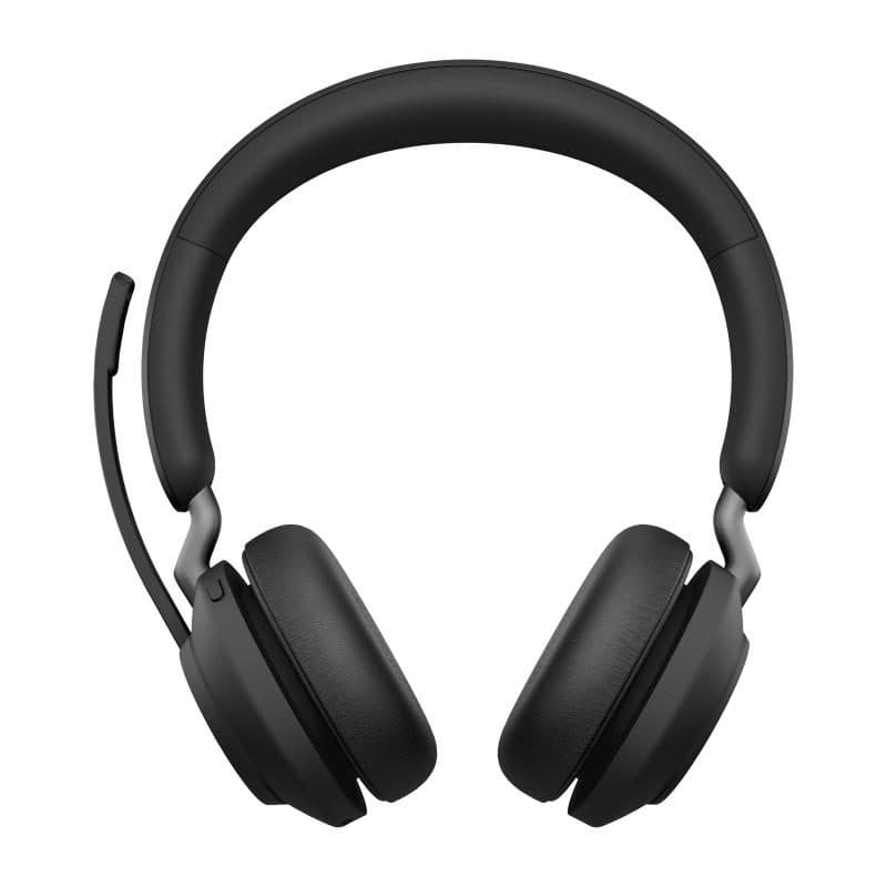 Cuffie con microfono Bluetooth 5.0 UC con ricevitore USB Type-C e base di ricarica nero - Jabra Evolve2 65 UC