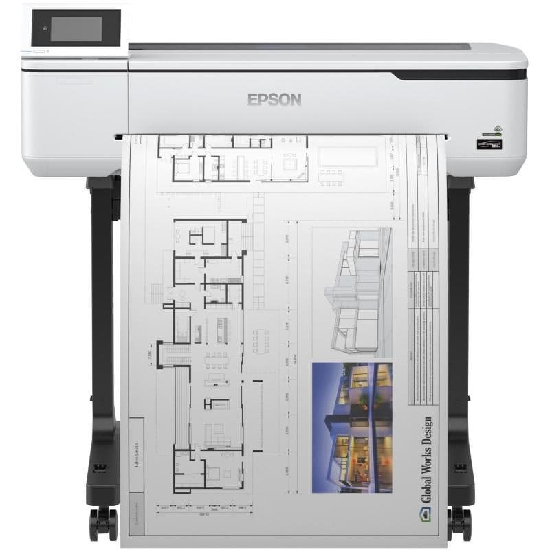 Plotter 24 pollici grandi formati inkjet a colori Wi-Fi LAN USB 3.0 rotolo A1 - Epson SureColor SC-T3100