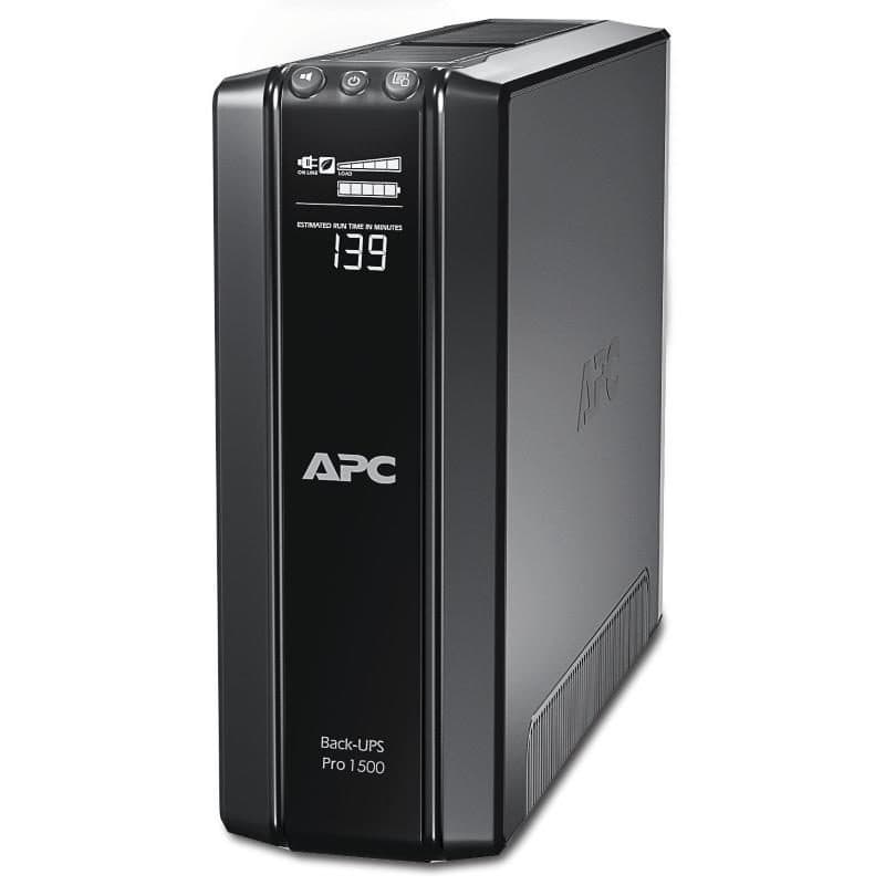 Gruppo di continuità UPS 1500VA 865W con USB e 10 prese - APC Back-UPS Pro