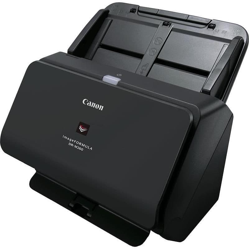 Scanner documentale formato max A4 USB 600 dpi ADF nero - Canon DR-M260