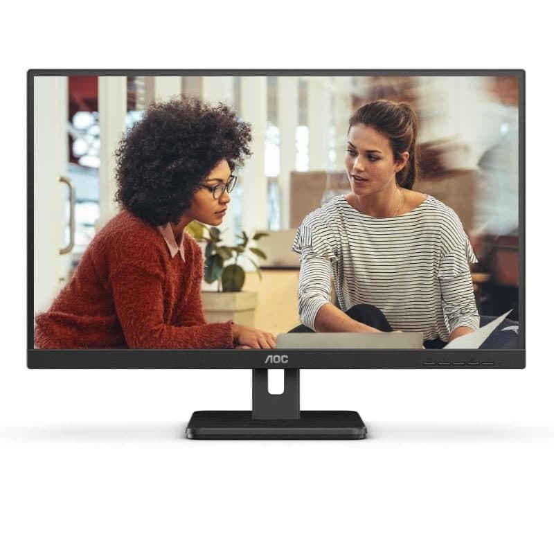 Monitor LED 27 pollici IPS Quad HD 75 Hz 4 ms con hub USB, HDMI, DisplayPort e altoparlanti, nero - AOC Q27E3UAM
