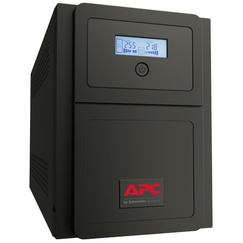 Gruppo di continuità AVR 1050 W 1500 VA 6 connettori AC interfaccia LCD - APC Easy UPS SMV1500CAI