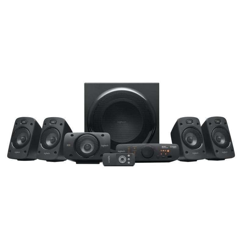 Sistema di altoparlanti surround sound 5.1 potenza 500 W RMS con telecomando nero - Logitech Z906