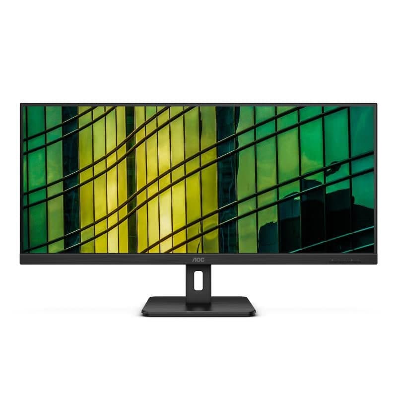 Monitor PC 34 pollici 3440 x 1440 pixel Wide Quad HD nero - AOC U34E2M