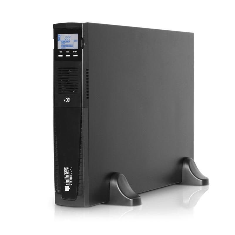 Gruppo di continuità tower 1100 VA 990 W USB 8 prese - Riello Vision Dual 1100