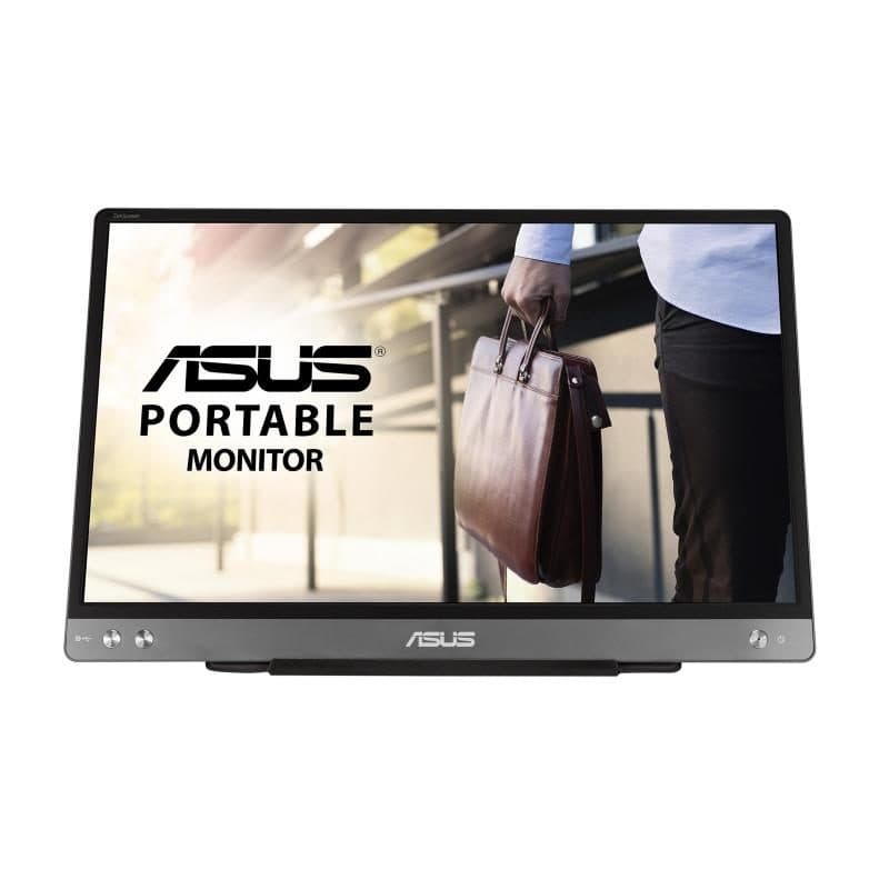 Monitor portatile 14 pollici LED IPS 16:9 contrasto 700:1 1 x USB grigio - ASUS MB14AC