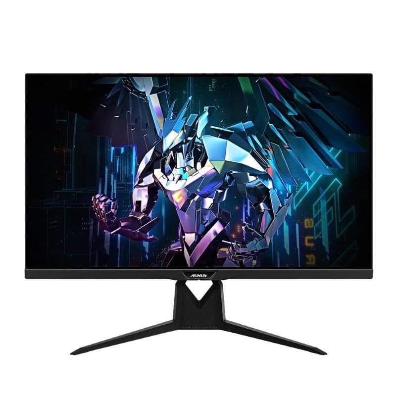 Monitor 32 pollici LED IPS Quad HD 270 Hz 1 ms pivot USB Type-C 18 W hub USB HDMI DisplayPort nero - Gigabyte AORUS FI32Q-X